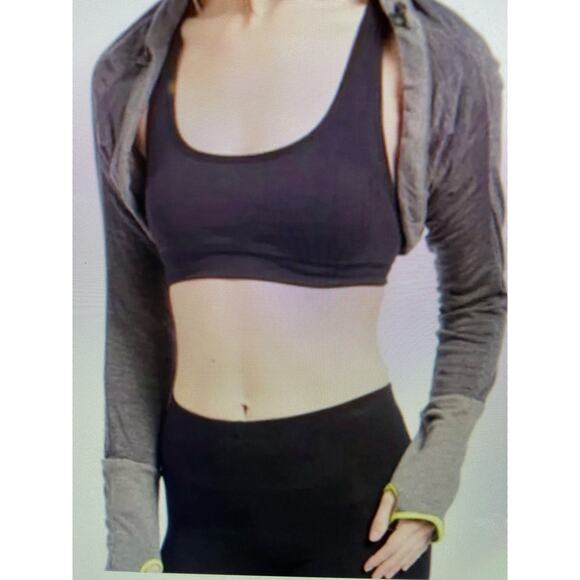 NWT Moxie Merino bolero Extra large heather gray - Picture 2 of 4